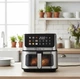 Аэрофритюрница с сенсорной панелью Domotec Air Fryer MS-3224 вместимость 12 л 4500W - изображение 6