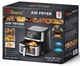 Аэрофритюрница с сенсорной панелью Domotec Air Fryer MS-3224 вместимость 12 л 4500W - изображение 10