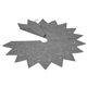 Килимок-спідниця під ялинку Livarno Home Grey (NY4438130820250) - изображение 2