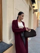 Кардиган, колір Бордовий Fashion 9SO_2067Bordo M 2000000962757 - зображення 3