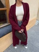 Кардиган, колір Бордовий Fashion 9SO_2067Bordo M 2000000962757 - зображення 4