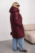 Куртка стьобана, колір Бордовий Fashion NG_1012Bordo 4XL 2000001000472 - изображение 2