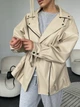 Куртка PILOT подовжена, колір Світло-бежевий Milirud 8Mil_535-15LBeige M 2000000983073 - изображение 5