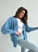 Кардиган, колір Блакитний Fashion 9MA_KRK Blue M 2000000975085 - зображення 3