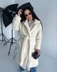 Шуба з еко хутра, колір Білий Fashion NG_30800White M 2000001002384 - изображение 1