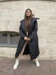 Подовжена куртка-ковдра, колір Чорний Fashion NG_318Black M 2000001000106 - изображение 2