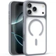 TPU+PC чохол Metal Buttons with MagSafe для Apple iPhone 17 Pro Max (6.9") Сірий / Grey - зображення 1