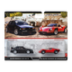 Машинка Premium 2шт Hot Wheels Alfa Romeo 155 V6 TI / '69 Alfa Romeo 33 Stradale 2-Packs 1:64 JBK95 Black - изображение 1