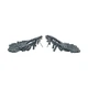 Сережки унісекс PARFOIS 242675 U _bl - изображение 3