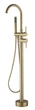 Смеситель для ванны VBI MILANO BRUSHED GOLD напольный - изображение 1