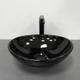 Умивальник (раковина) VBI PARMA BLACK GLOSSY накладний - изображение 3