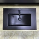 Умывальник VBI Ferrara 70 black matt врезной VBI-018043 - изображение 3