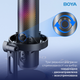 Микрофон конденсаторный с изменением диаграммы направленности Boya K9 RGB Black - изображение 7