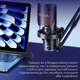 Беспроводной конденсаторный микрофон BOYA K5-02 RGB Black - изображение 6
