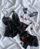 Комплект 2в1: Топ+трусики-шортики женский Empress Mimi Черный (EM416BLKS WN set black (M) - изображение 1
