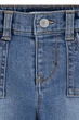 Комплект 2в1 Levi's для девочки: лонгслив и джинсы Бело-синий (986 set pvu white (86 (18m)) - изображение 6