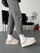 Уги - Тапки М'які Тедді TAZZ BRAID SLIPPERS жіночі YALA Молочний (YZM23 milk1 (41 (26 см)) - зображення 1