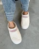 Уги - Тапки М'які Тедді TAZZ BRAID SLIPPERS жіночі YALA Молочний (YZM23 milk1 (41 (26 см)) - зображення 4