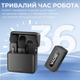 Бездротовий петличний мікрофон Boya BY-V35 TRS for camera Black - зображення 9