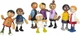 Zestaw figurek Small Foot Drewniani elastyczni lalki Rodzina z Niemowlęciem 11 cm 8 szt 5410856 (4020972124265) - obraz 3