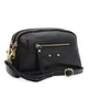 Женская кожаная сумка Borsa Leather K11670bl-black - изображение 1