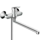 Змішувач HANSGROHE Logis для ванни з довгим виливом, хром (71402000) - зображення 1