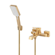 Змішувач для ванни HAIBA GAUDI 009 EURO BRUSHED GOLD (Колір матове золото) (HB9599) - изображение 1