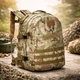 Рюкзак Тактический на 40л штурмовой туристический с системой MOLLE мультикам - изображение 1