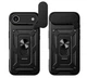 Чехол Primo Shockproof для Apple iPhone 17 Air - противоударный, с подставкой и шторкой для камеры - Black - изображение 2