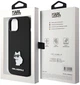 Etui Karl Lagerfeld Silicone Choupette Metal Pin do Apple iPhone 15 Black (3666339166366) - obraz 8