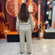 Костюм J.London женский теплый ангора брюки под горло большой размер 52 бежевый - изображение 5