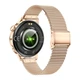 Смарт-часы женские Lemfo I220 Gold (разговор, тонометр, пульсоксиметр) 2 ремешка - изображение 3