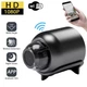 WiFi-камера X5 1080P HD — мини-камера наблюдения с ночным видением, детектором движения, широким углом 140° - изображение 6