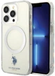 Etui U.S. Polo Assn. MagSafe Collection do Apple iPhone 15 Pro Transparent (3666339171933) - obraz 1