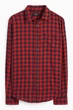Рубашка в клетку regular fit C&A 22232912c50 M красный (100003474) - изображение 5