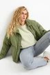 Свитшот из хлопка C&A 2228591c50 XXL светло-зеленый (100006900) - изображение 3