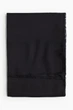 Вязаный шарф H&M 1244826004c50 One size черный (100003439) - изображение 1