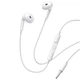 Навушники Baseus Encok HZ19 3,5mm Wired Earphones White - изображение 1