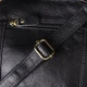 Сумка кросс боди через плечо женская из натуральная кожи Vintage leather-22978 Черная - изображение 11