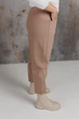 Жіночі брюки слоучі Алекс бежеві, M ART KNIT 042780 - зображення 6