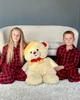 Піжама дитяча домашня фланелєва рубашка зі штанами Червона клітинка Maybel 146-152 (r!1900_5) - зображення 7