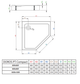 Душевой поддон RADAWAY Doros PT Compact 90x90 SDRPTP9090-05 - изображение 2