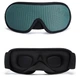 Маска для сна и отдыха с дышащим эффектом Silenta 3D Breath Green + Беруши (17133) - изображение 2