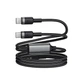 Кабель ACEFAST C22-02 USB-C to 2*USB-C 100W - зображення 5