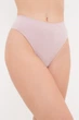 Трусы бразилиана женские бесшовные в рубчик Giulia BRASILIAN BRIEFS RIB L/XL Pink-burnished lilac, Трусики женские бесшовные бразилиана в рубчике - изображение 2