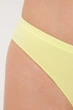 Труси бразиліана жіночі безшовні Giulia BRASILIAN BRIEFS COLOR S/M Yellow-charlock, трусики з мікрофібри - зображення 4