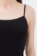 Женская бесшовная майка на тонких бретелях Giulia CAMISOLE L/XL Black-black, бесшовный летний верх, чёрный - изображение 4