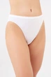 Женские бесшовные трусы слипы Giulia HI-LEG BRIEFS L/XL White, нижнее бельё, белый - изображение 2