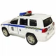 Поліція Toyota Land Cruiser Prado 1:32: метал, світло, звук, інерція - изображение 6