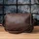 Женская сумка на плечо из натуральной кожи Vintage 23003 Коричневый - изображение 9